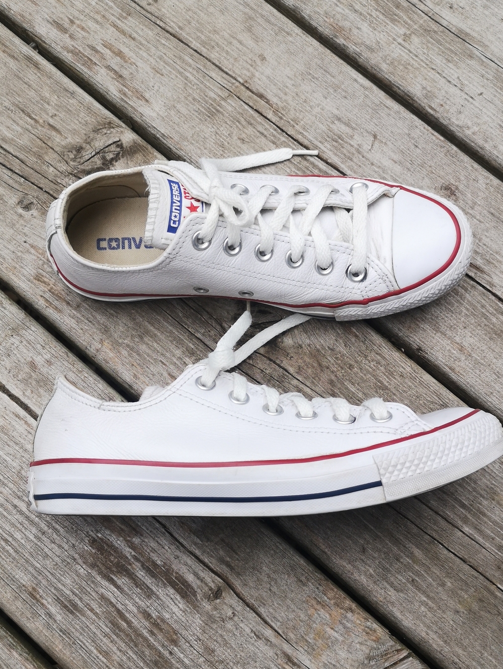 Converse All Star leather sneakers